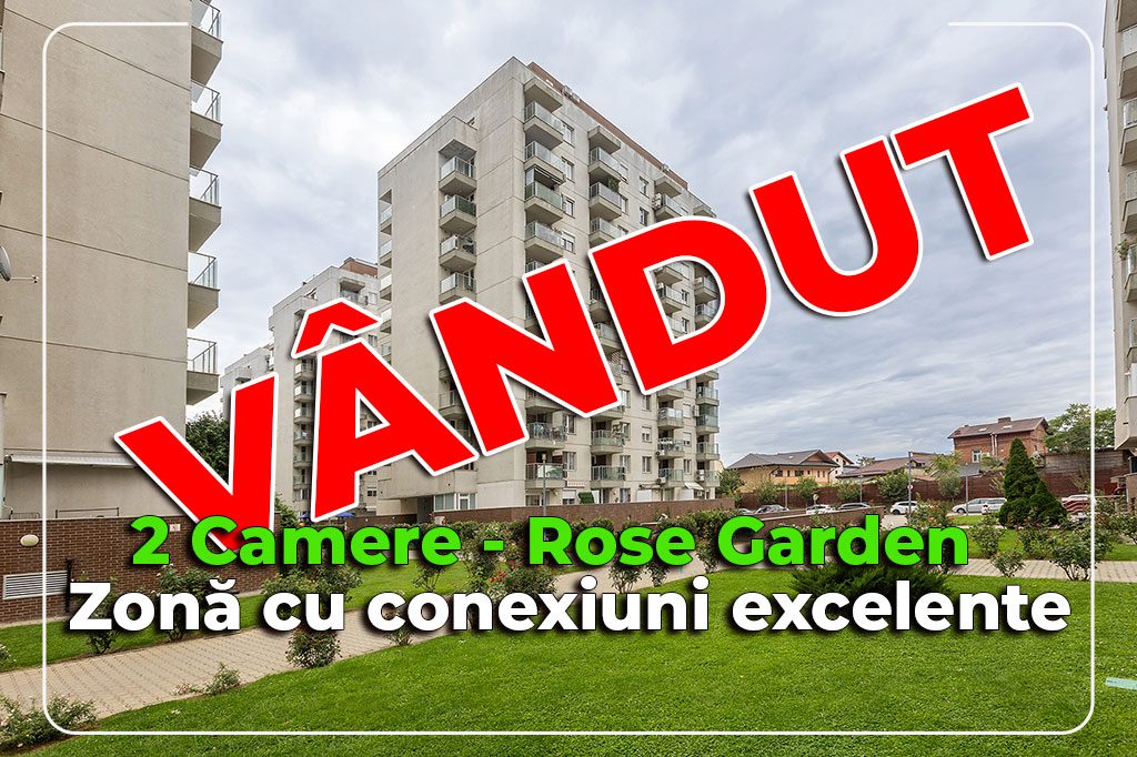 Apartament 2 camere – Rose Garden, zonă cu conexiuni excelente – Comision 0%